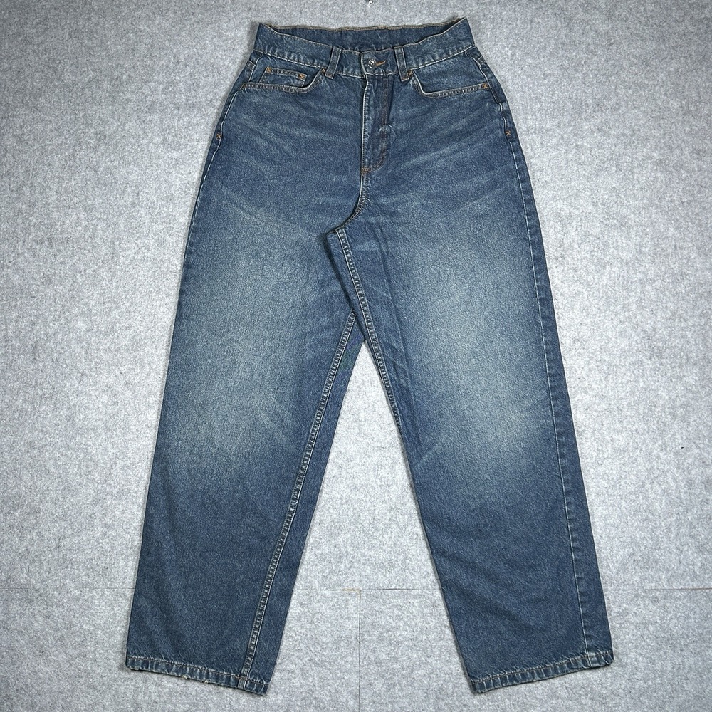 COLLUSION Denim Jeans Men's Size 26x32(27x30) To‎ Fit Baggy Faded Skater Barrel